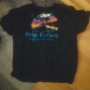 Pink Floyd Kids Black and Rainbow Graphic Tee